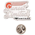 Amtrak Pacific Surfliner Collector Edition Lapel Hat Pin with Enamel Colors 